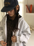 Daphn Color Matching Over Hood Jacket