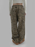 MAZEN LEOPARD CARGO PANTS