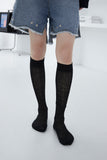 see-through long socks