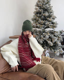 Diob Hooded Knit Zip-up