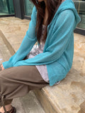 Rimoha Summer Hood Knit Zip-Up