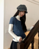 Era Angora Half Short Sleeve Knit