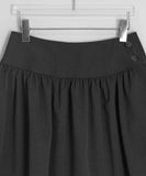 Fog Button Midi Skirt