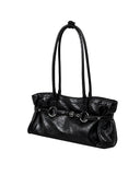 Ring Eyelet Belted Shoulder Bag
