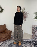 Det Ribbed Knit Long Sleeve Tee