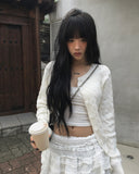 Monty Cable Round Cardigan