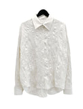 Wessel Wrinkle Loose Fit Satin Shirt