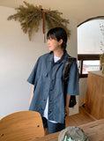 [unisex] Mihu Cat Printing Over Short Sleeve Tee