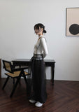 TIE NECK LONG SLEEVE