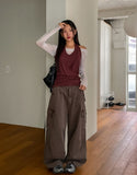Vive Tape Dyeing Cargo Balloon Pants