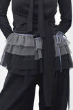 Haroan Layered Wrap Skirt