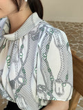 Repel Shirring Pattern Blouse