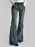 Ariel Fringe Bootcut Denim