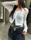 DT Military Pocket Crop Top (with cup)