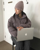 Nien Boucle Fur Beanie Hat