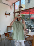 [unisex] Totelli Cotton Over Short Sleeve Shirt