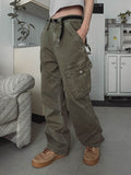 Mute Dying Wide Cargo Pants