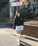 Eki Tiered Cut Mini Skirt