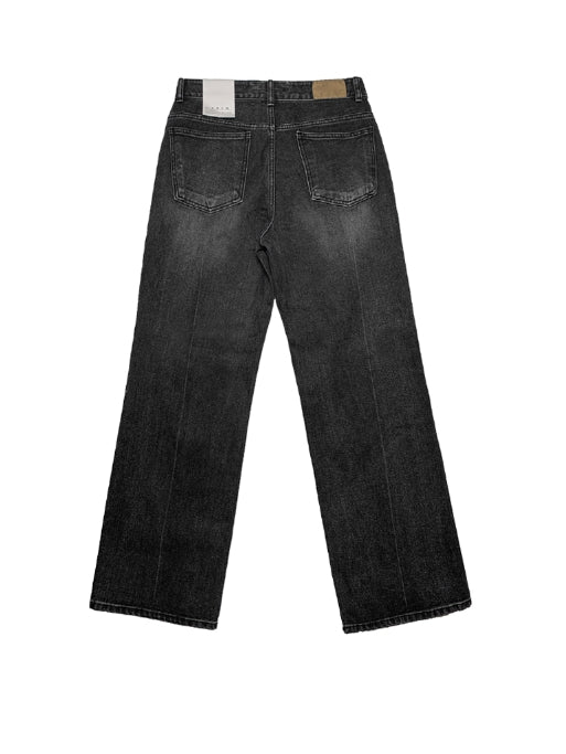 【MODERNIF】Russ Wide Denim Pants 