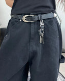 Ropel embroidered carpenter pants