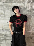 Printing Ringer Short Sleeve Tee