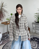 Mielo Wrinkle Check Shirt