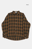 Elvin over check shirt