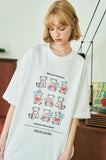 DTP HEART Drawing Short Sleeve T-shirt