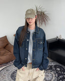 Bedin Crop Denim Jacket
