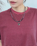 Tero Pig Stripe Short Sleeve T-shirt