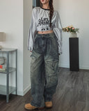LA Trackline Metal Jersey Sweatshirt
