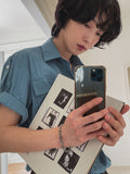 Rise roll up short sleeve shirt
