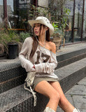 17 Numbering Summer Color Matching Knit