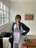 Penyu Printing Mesh Long Sleeve Tee