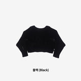 [NONCODE] ONBIA Damage Knitwear