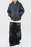 Det Washed Cropped Hoodie