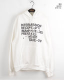 Recording Y2K Lettering Boxy Long Sleeve Hood T-Shirt
