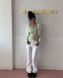 Lanon High-Waisted Bootcut Pants
