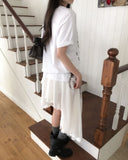 Code Vintage Lettering Short Sleeve