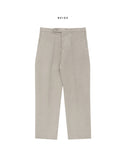 Runes half-banding chino pants