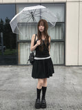 Rabu Midi Flare Banding Skirt