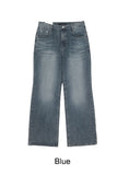 Nerit Washed Flare Denim Pants