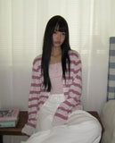 Mael Stripe Knit Cardigan
