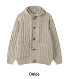 Ender Toggle Hooded Knit Cardigan