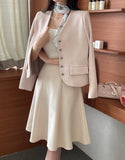Poyer Basic Flared Skirt
