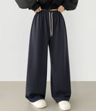 Mink Fleece Brushed Wide Banding Training Pants
