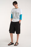 two way Elastic-waist pants