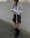 Giru Wrinkle Long Muffler