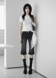 Crush Line Denim Pants