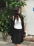 Tansy Summer Round Neck Long Sleeve Cardigan